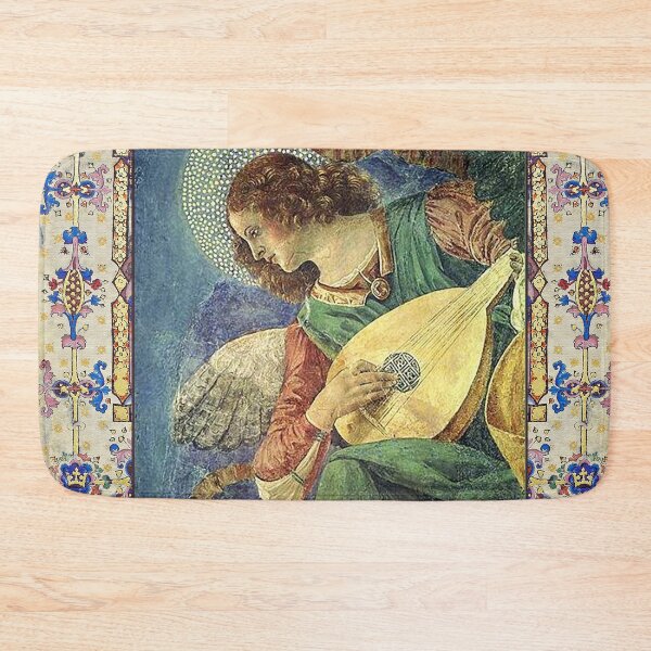 Item preview, MUSIC MAKING CHRISTMAS ANGEL Lute Player  designed and sold by BulganLumini.
