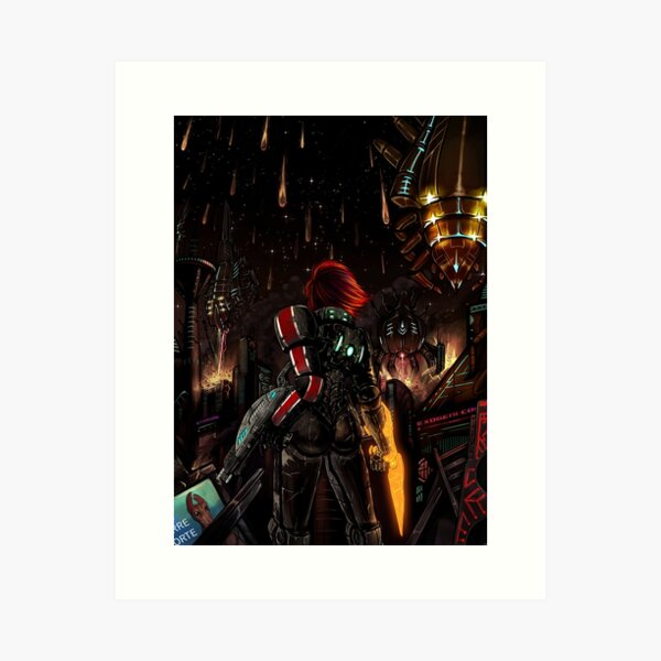 Mass Effect - Shepard hat uns erzählt ... Kunstdruck
