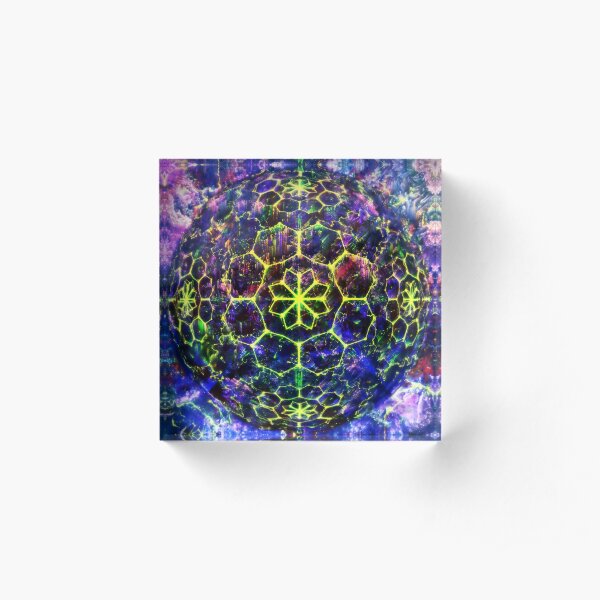 Dark Matter Debacle Acrylic Block