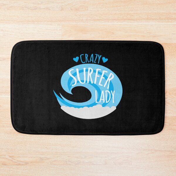 Item preview, Crazy Surfer Lady designed and sold by jazzydevil.