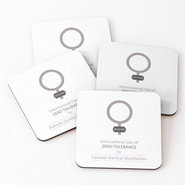 Item preview, International day of ZERO TOLERANCE to female genital mutilation designed and sold by Shawlin Islam.