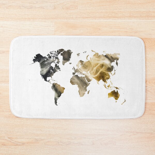 Item preview, World Map Sandy world #map #worldmap designed and sold by JBJart.