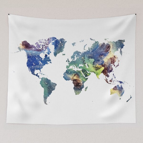 Item preview, World map cosmos #map #worldmap designed and sold by JBJart.