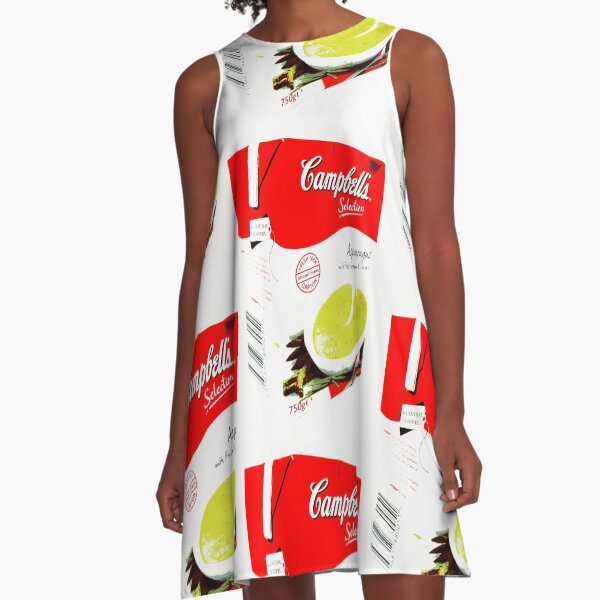 Campbells Soup, asparagus A-Line Dress