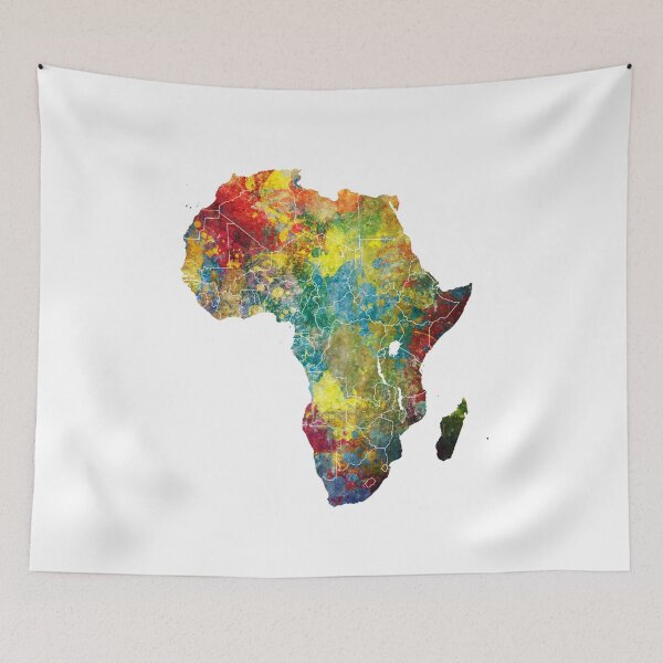 Item preview, Africa map 3 #africa #map designed and sold by JBJart.