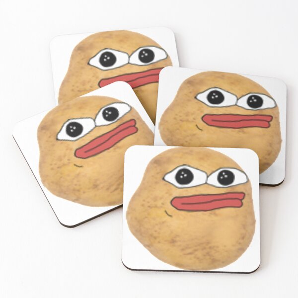 Item preview, Potato Weird Peepoweird Emote Pepe Frog Peepo designed and sold by Vannoffel.