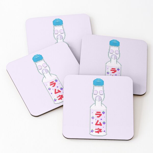 Item preview, Pixel Grape Ramune Soda (ラムネ) designed and sold by Tannmo.