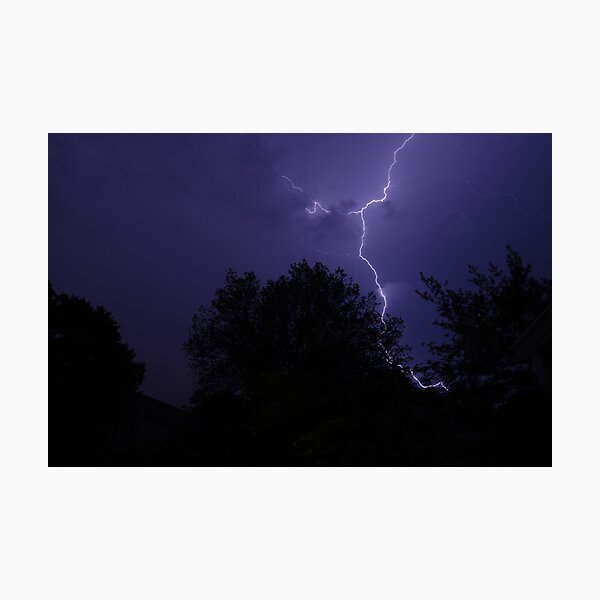 Lightning Photographic Print