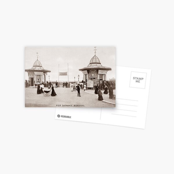Ref: 65 - Worthing Pier, Worthing, West Sussex. Postcard
