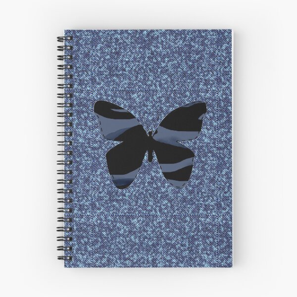 Item preview, Butterfly and denim background designed and sold by AliensRich.