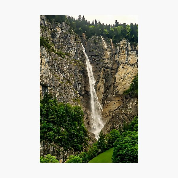 Item preview, Waterfall, Lauterbrunnen Valley, Switzerland. designed and sold by Nethycurl.