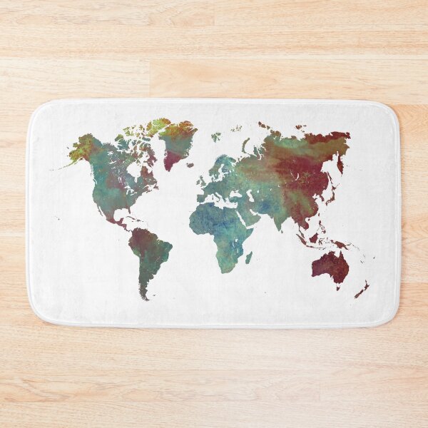 Item preview, World Map after dark #map #worldmap designed and sold by JBJart.