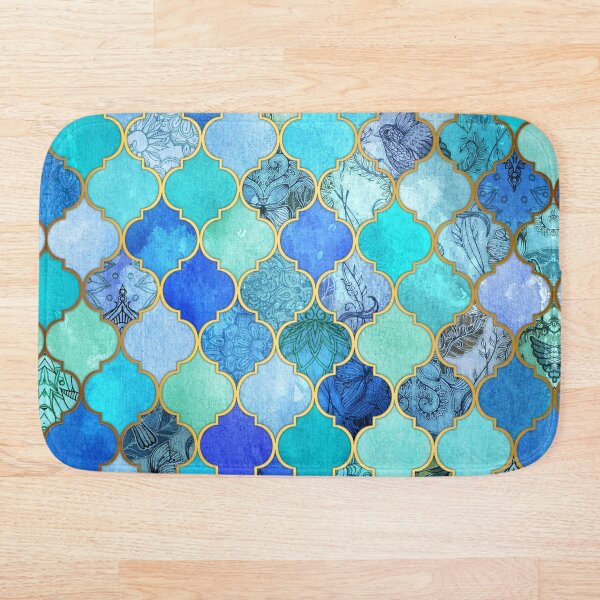 decorative bath mats