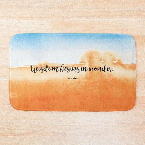 Item preview, Wisdom begins in wonder. Socrates designed and sold by StudioCitrine.