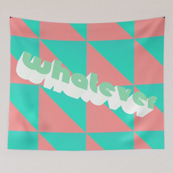 Item preview, Whatever (triangles) designed and sold by The Wallpaper Files.