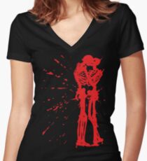 Till Death Women's Fitted V-Neck T-Shirt