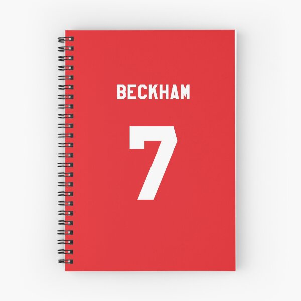 Item preview, Beckham Number 7 Shirt designed and sold by FootballArcade.