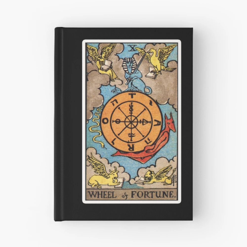 X. Wheel of Fortune Tarot Card