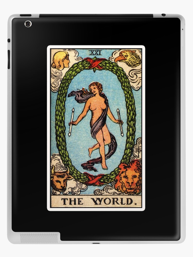 XXI. The World Tarot Card