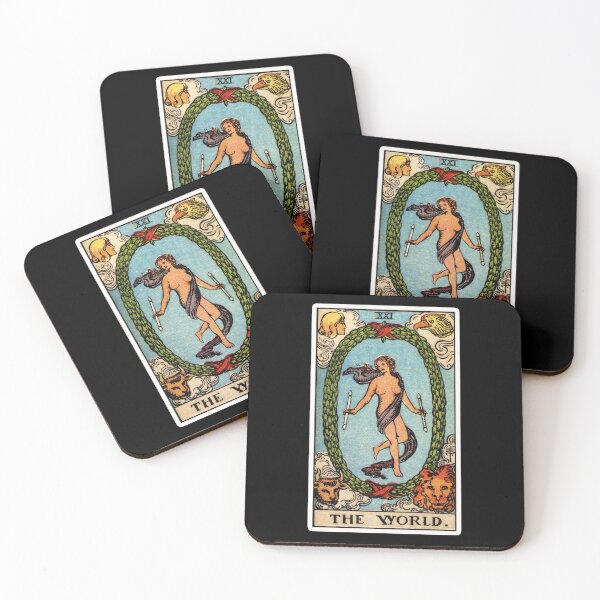 Item preview, XXI. The World Tarot Card designed and sold by wildtribe.