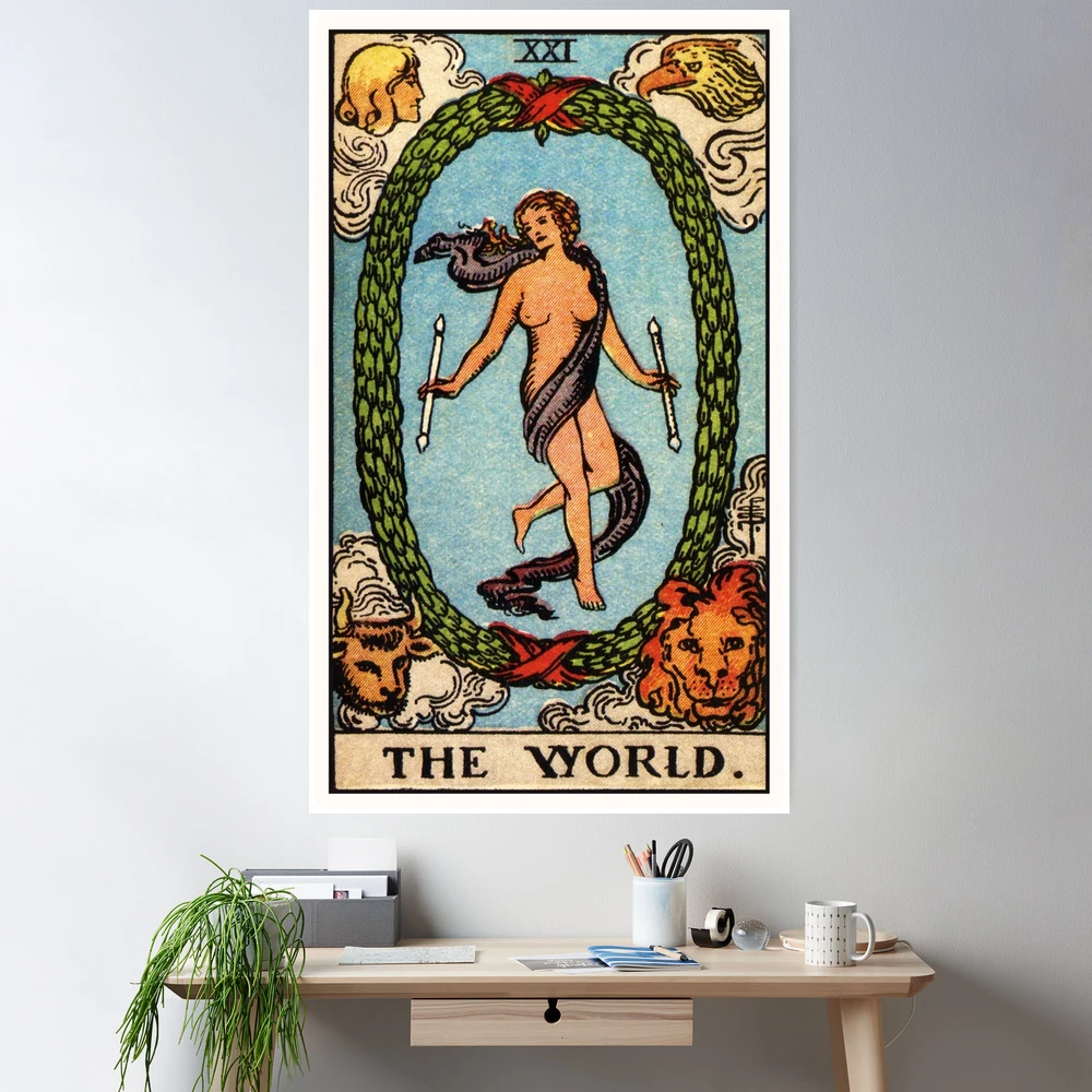 出産祝い ［正規品・希少］1940's レトロなタロット Tarot Poster WPA 