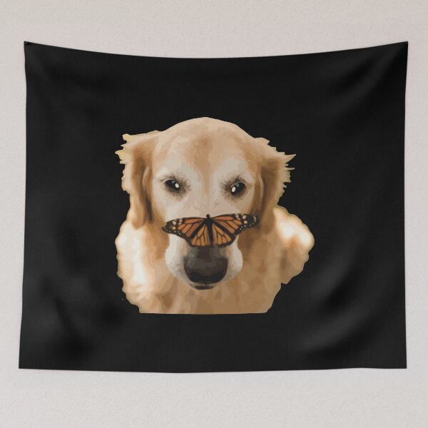 Item preview, Cute dog butterfly tea designed and sold by Peter Azeez.