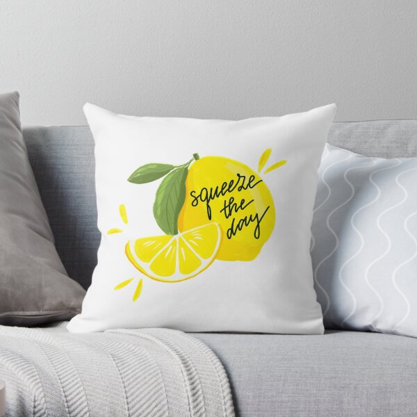 Pale lemon cushions sale