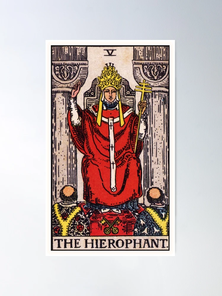 V. The Hierophant Tarot Card