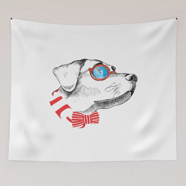 Item preview, cute summerglass dog tea designed and sold by Peter Azeez.
