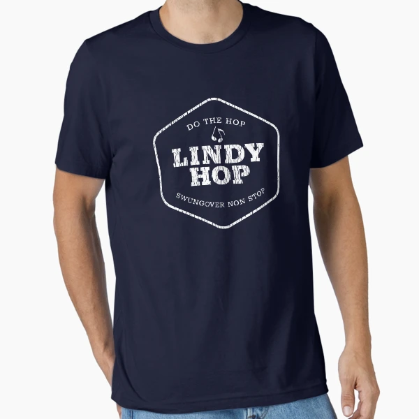 Maglietta Con Design Lindy Hop - Idea Regalo Per Compagno Di Ballo, Ballerini Swing, Compleanni