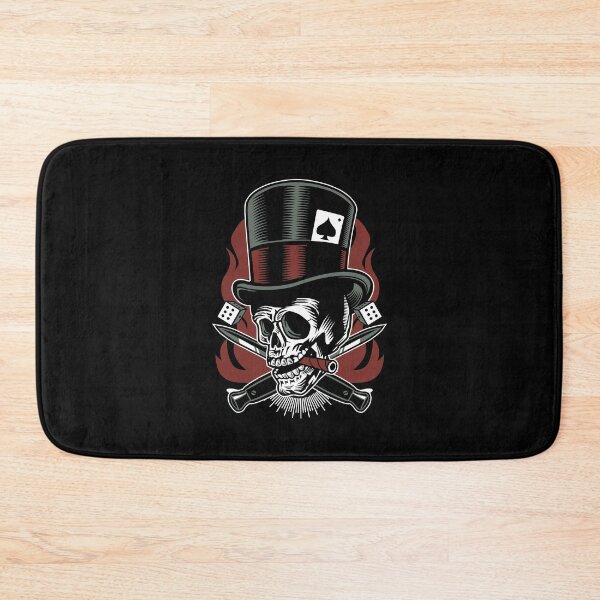 Item preview, Real Outlaw Skull /  Gambling Luck Dice  Poker Casino Gamber Gift Idea designed and sold by SimonGs.