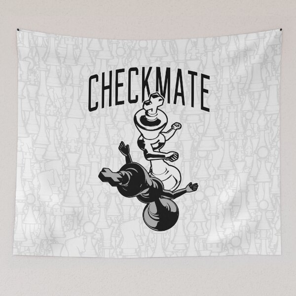 Item preview, Checkmate Punch Funny Boxing Chess designed and sold by GrandeDuc.