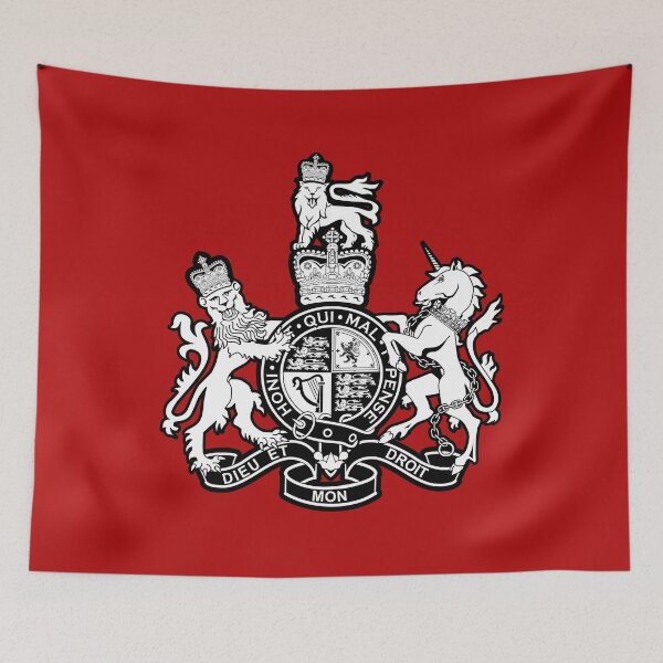 Item preview, BRITISH ROYAL COAT OF ARMS designed and sold by WOOFANG.