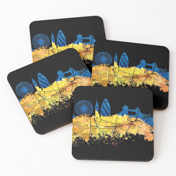 Item preview, London skyline map city Tamiza #london designed and sold by JBJart.