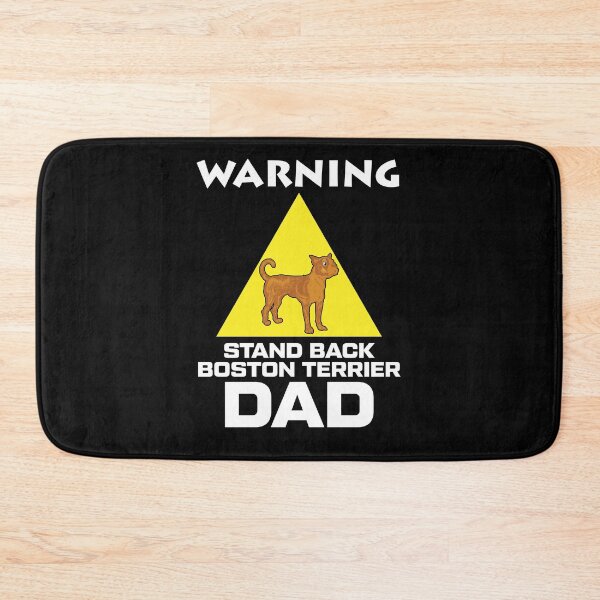 Item preview, Warning boston terrier dad dog tea designed and sold by Peter Azeez.