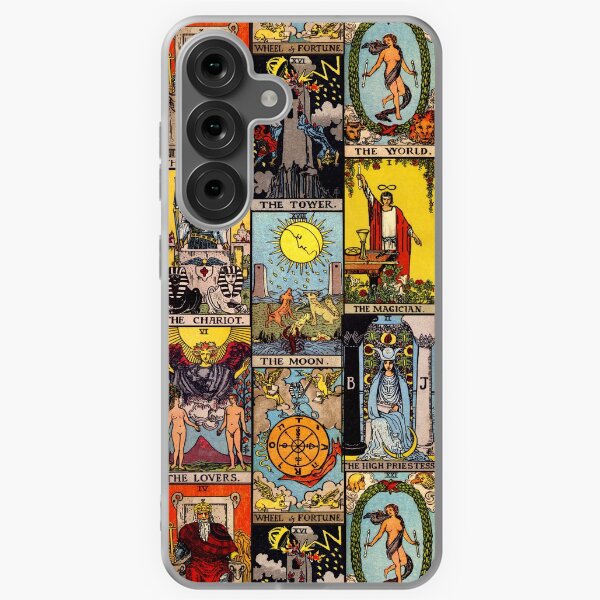 Vista previa del artículo con la obra «Los Arcanos Mayores del Tarot», diseñado y vendido por wildtribe.