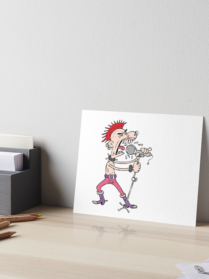 Punk Ist Keine Tote Zeichentrickfigur Galeriedruck Von Faruken Redbubble