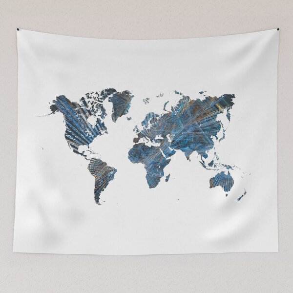 Item preview, World Map fractal 3 #worldmap #map designed and sold by JBJart.