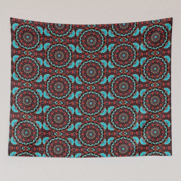 Item preview, Abstract - Wood & Turquoise Pattern   designed and sold by Gravityx9.