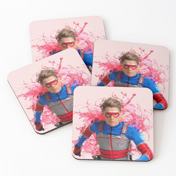 Kid Danger - Water Splashes Coasters (Set of 4)