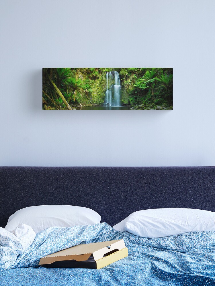 Thumbnail 1 of 3, Canvas Print, Beachamp Falls, Otways, Great Ocean Road, Victoria, Australia designed and sold by Michael Boniwell.