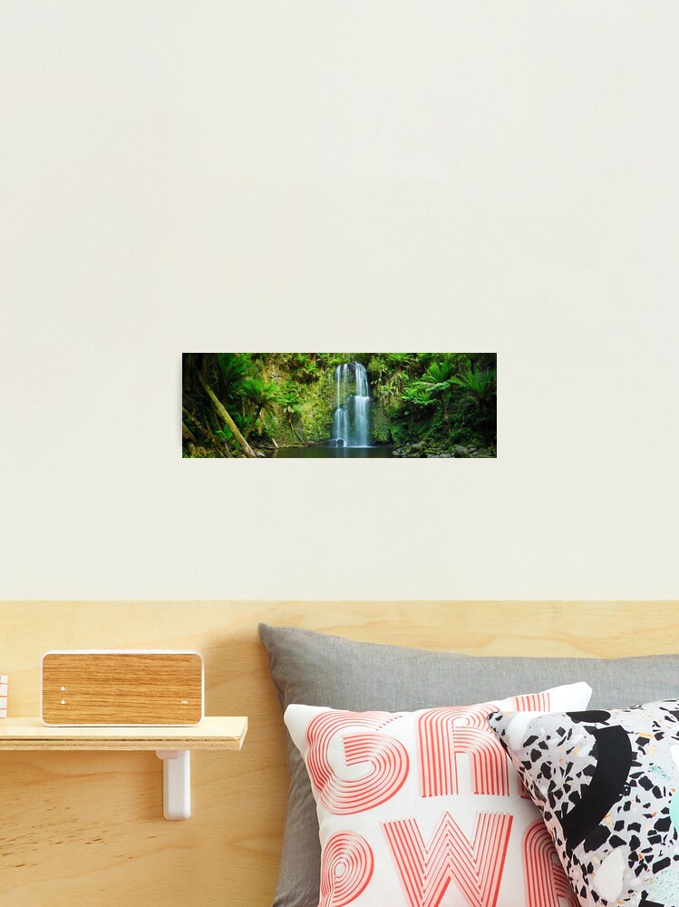 Thumbnail 1 of 3, Photographic Print, Beachamp Falls, Otways, Great Ocean Road, Victoria, Australia designed and sold by Michael Boniwell.