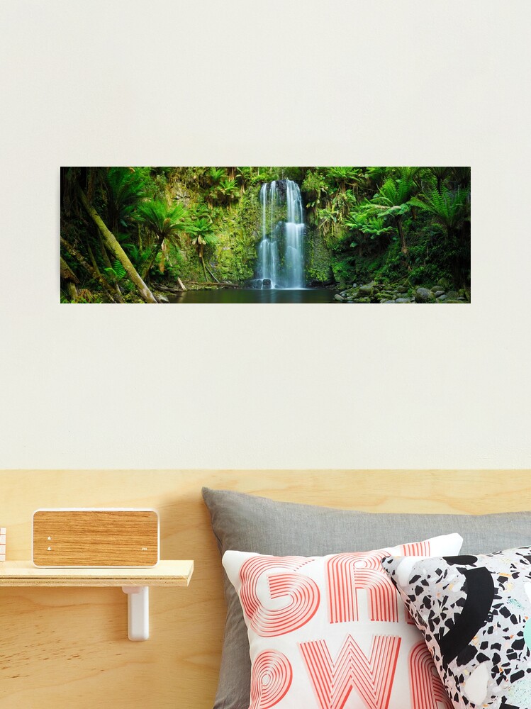 Thumbnail 1 of 3, Photographic Print, Beachamp Falls, Otways, Great Ocean Road, Victoria, Australia designed and sold by Michael Boniwell.
