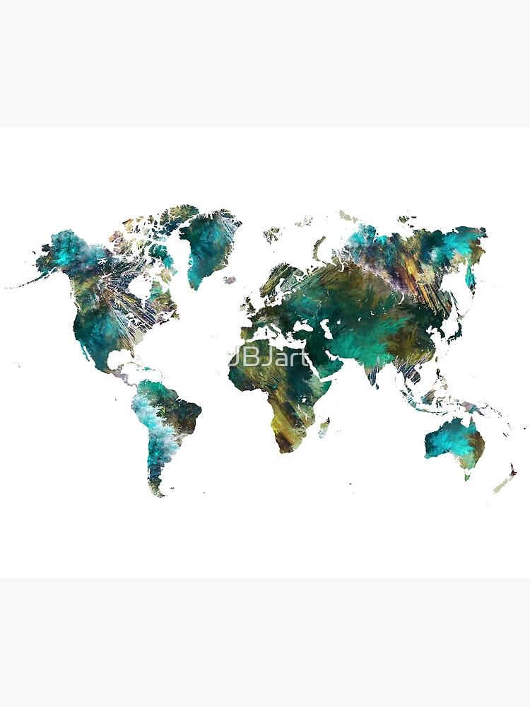 World Map tree #worldmap #map by JBJart