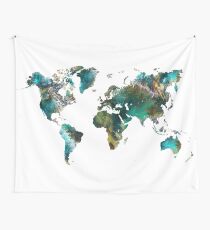 World Map tree #worldmap #map Tapestry