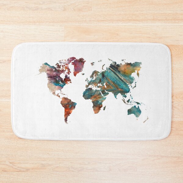 Item preview, World Map triangle #worldmap #map designed and sold by JBJart.