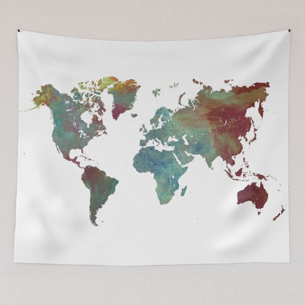 Item preview, World map metal #worldmap #map designed and sold by JBJart.