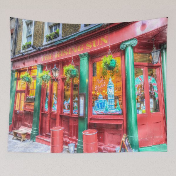 Item preview, The Rising Sun Pub London designed and sold by Londonimages.