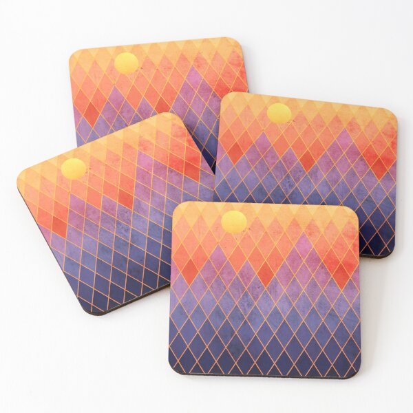 Item preview, Sunset in the Mountains designed and sold by DecoratingLife.