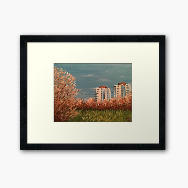 Hounslow Heath in Early Springtime Framed Art Print